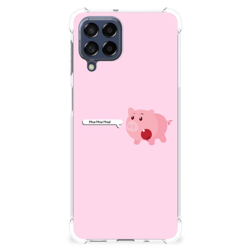 Samsung Galaxy M53 Stevig Bumper Hoesje Pig Mud B2C Telecom
