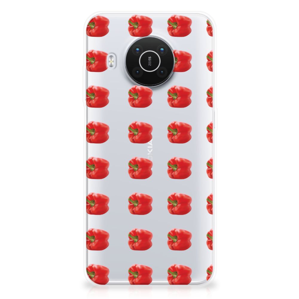 Nokia X10 | X20 Siliconen Case Paprika Red B2C Telecom