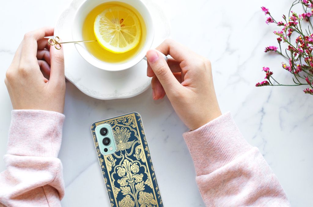 OnePlus Nord 2 5G TPU Case Beige Flowers B2C Telecom