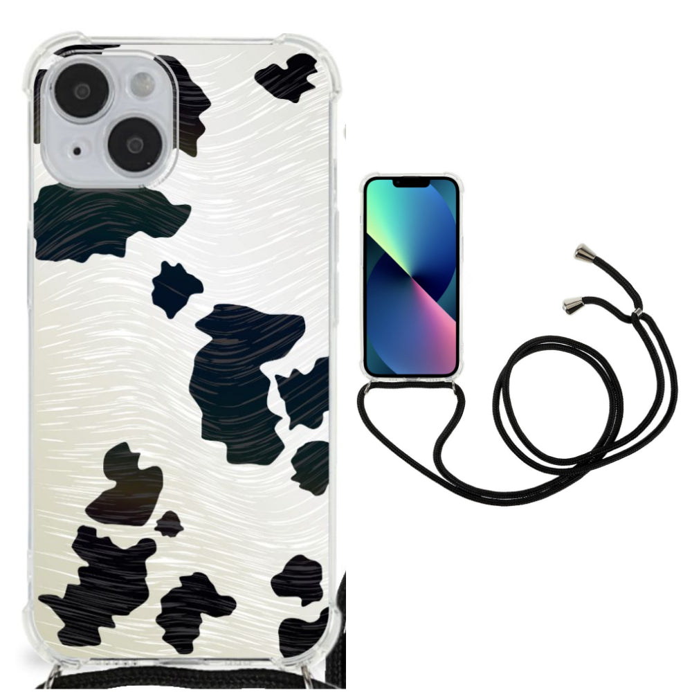 iPhone 14 Case Anti-shock Koeienvlekken