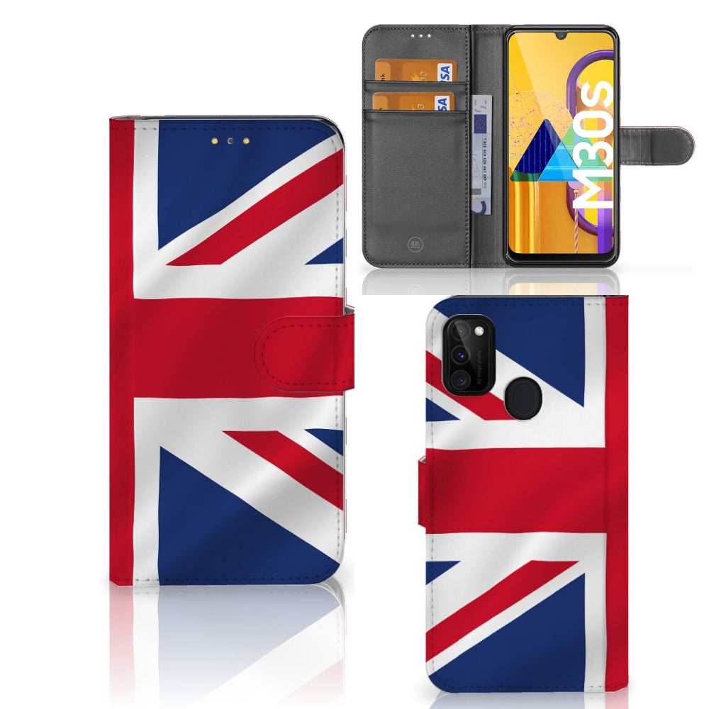 Samsung Galaxy M21 | M30s Bookstyle Case Groot-Brittannië