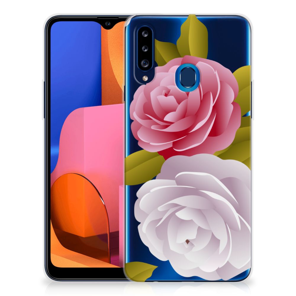 Samsung Galaxy A20s TPU Case Roses B2C Telecom