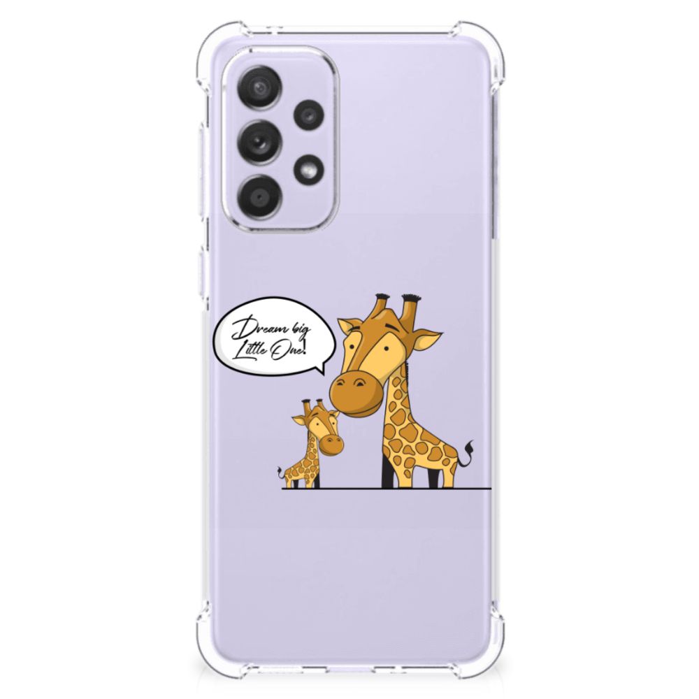 Samsung Galaxy A33 Stevig Bumper Hoesje Giraffe B2C Telecom