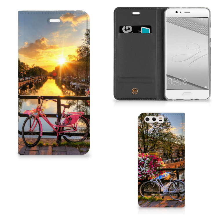 Huawei P10 Plus Book Cover Amsterdamse Grachten