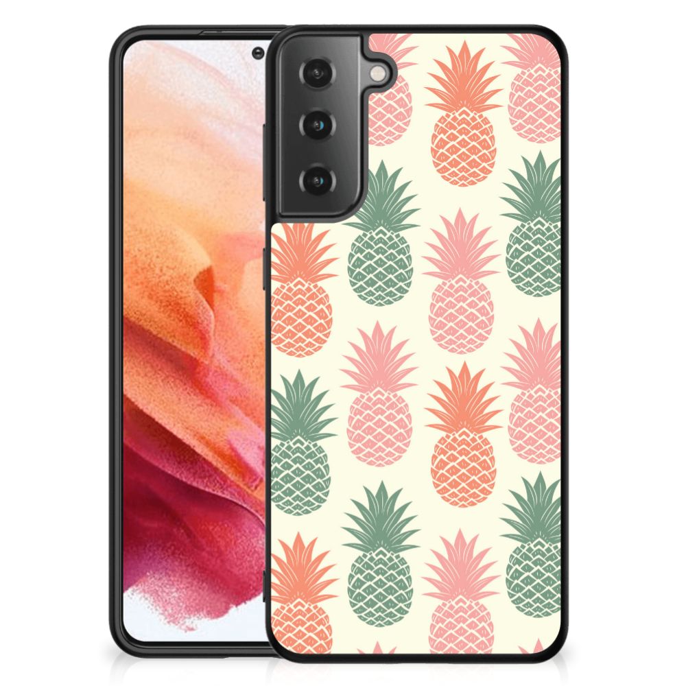 Samsung Galaxy S21 Back Cover Hoesje Ananas