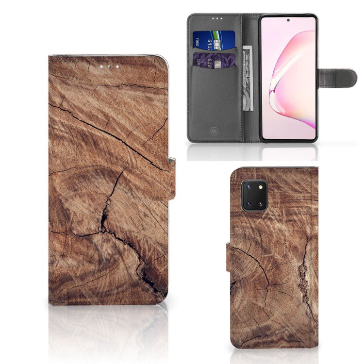 Samsung Note 10 Lite Book Style Case Tree Trunk