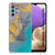 Samsung Galaxy A32 5G TPU Siliconen Hoesje Marble Blue Gold B2C Telecom
