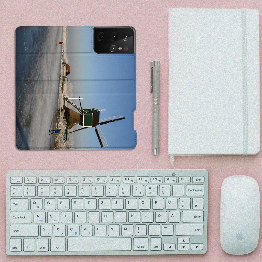 Samsung Galaxy S21 Ultra Book Cover Schaatsers