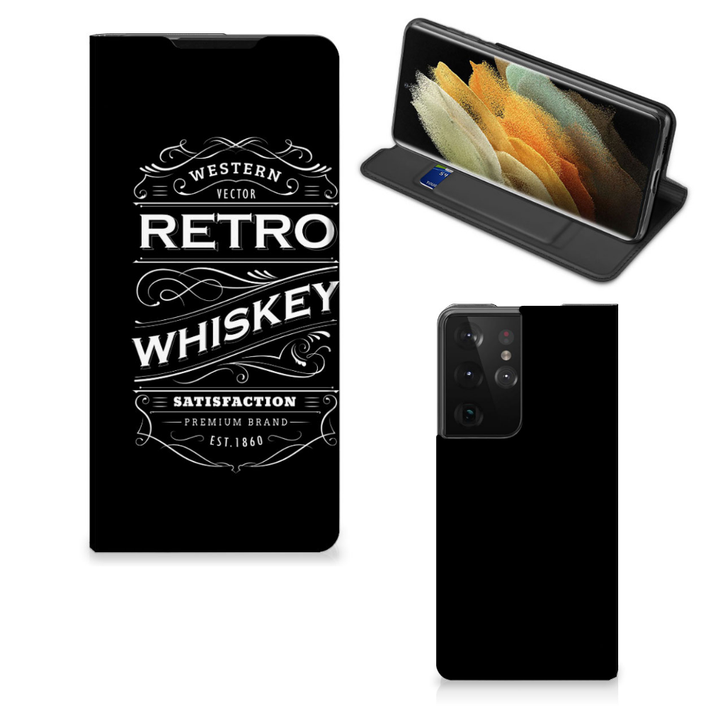 Samsung Galaxy S21 Ultra Flip Style Cover Whiskey - B2C Telecom