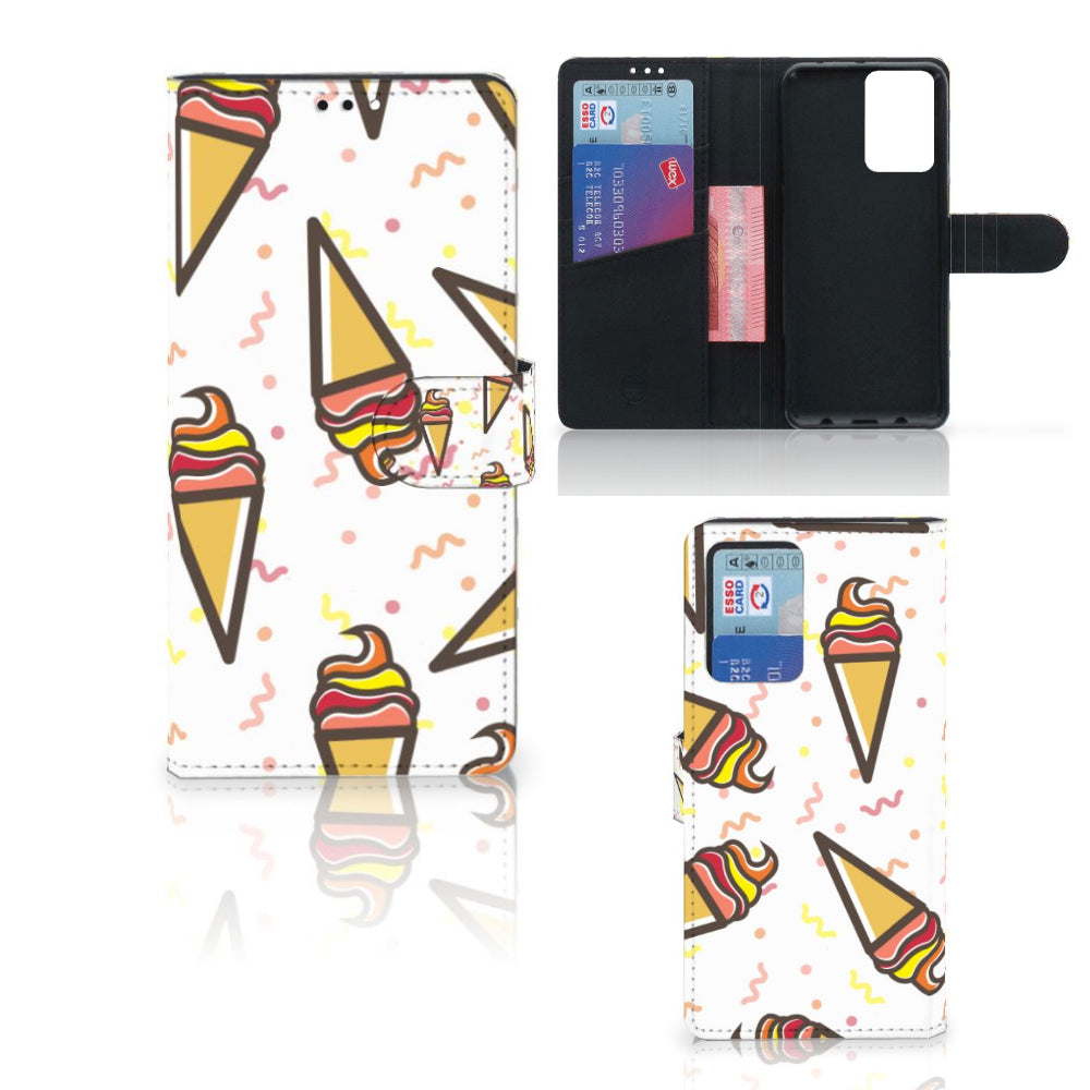 Xiaomi Redmi Note 10 Pro Book Cover Icecream