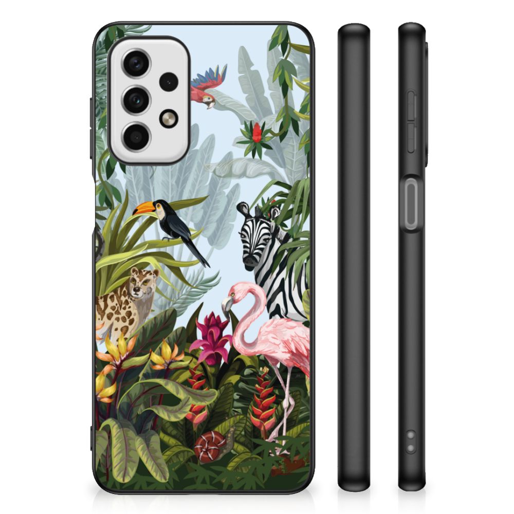Dierenprint Telefoonhoesje voor Samsung Galaxy A23 Jungle B2C Telecom