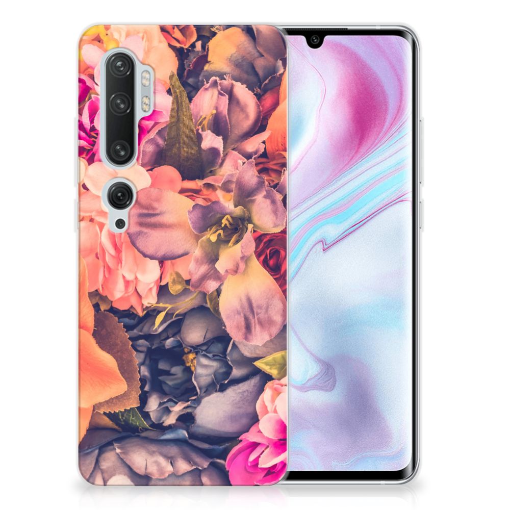 Xiaomi Mi Note 10 Pro TPU Case Bosje Bloemen B2C Telecom