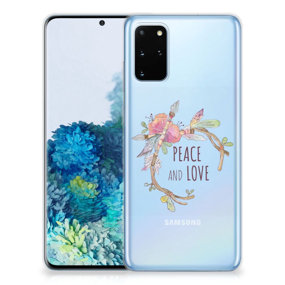 Samsung Galaxy S20 Plus Telefoonhoesje met Naam Boho Text B2C Telecom