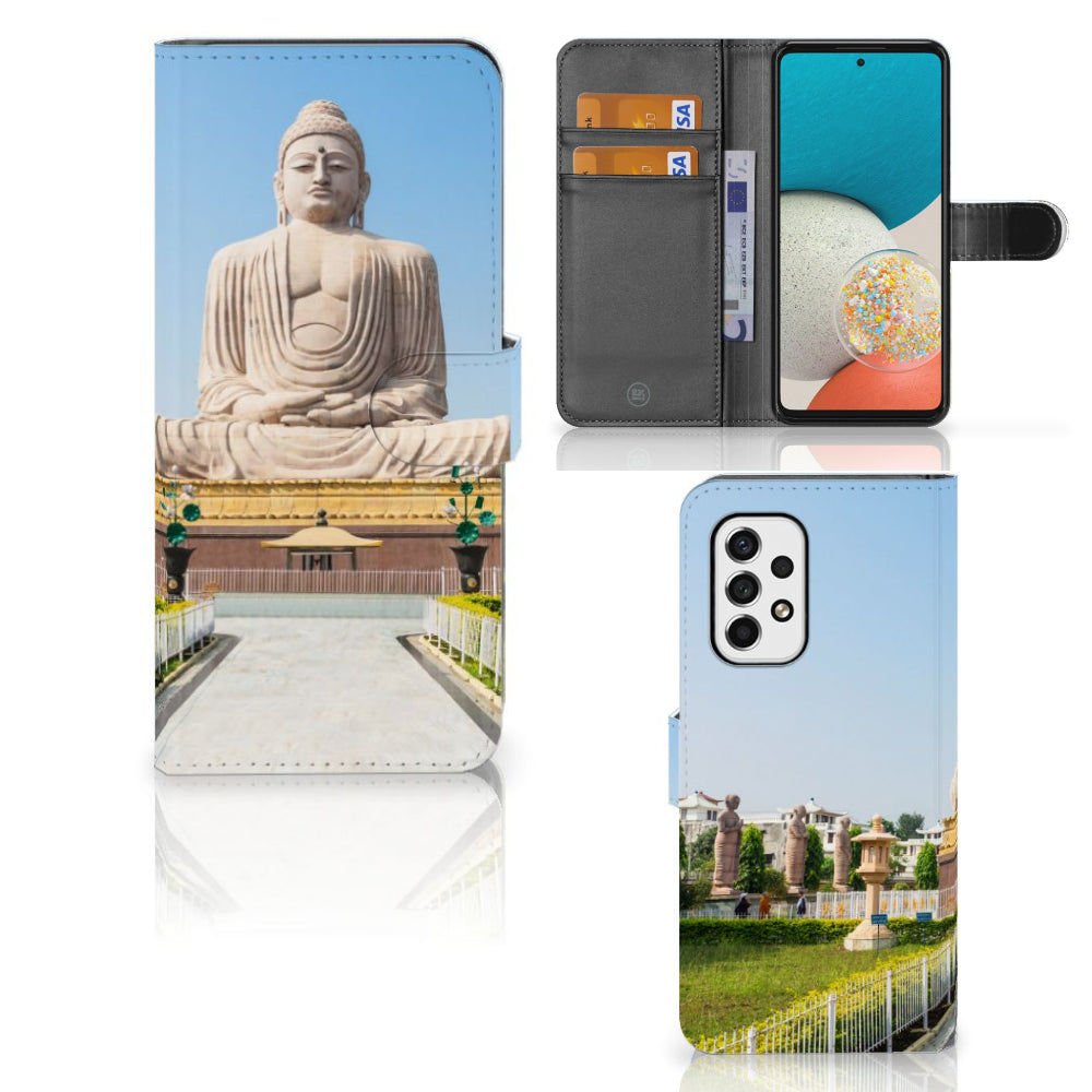Samsung Galaxy A53 Flip Cover Boeddha