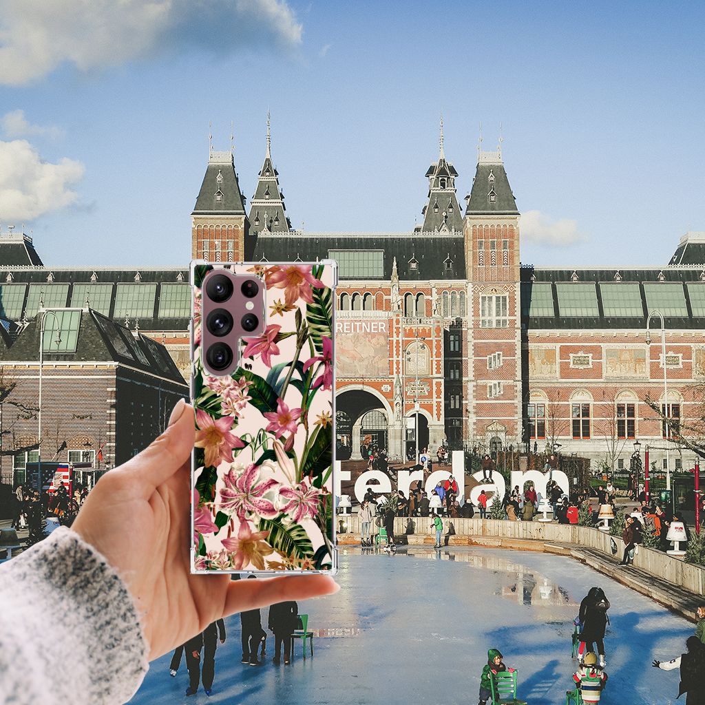 Samsung Galaxy S23 Ultra Case Flowers B2C Telecom