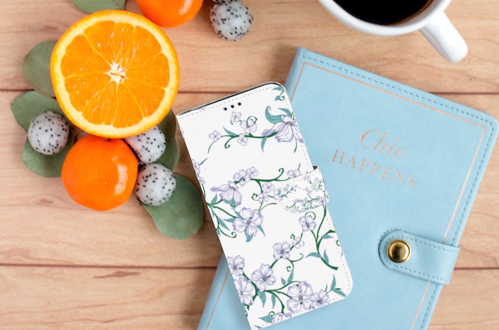 Samsung Galaxy A70 Uniek Hoesje Blossom White