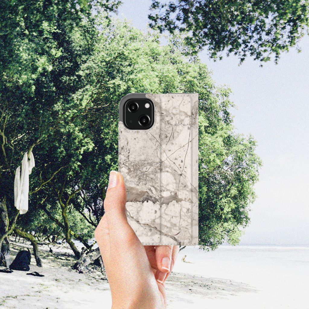 iPhone 13 Standcase Marmer Beige