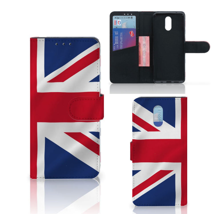Nokia 2.3 Bookstyle Case Groot-Brittannië