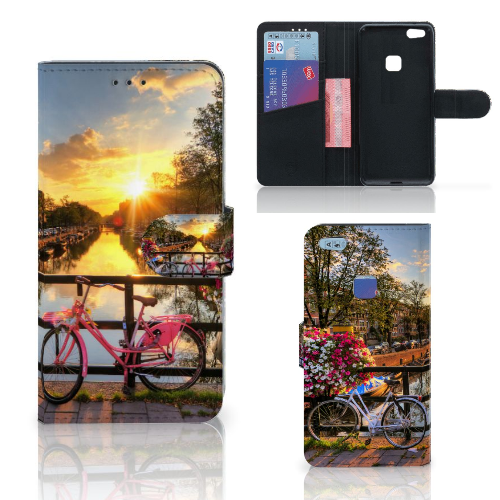 Huawei P10 Lite Flip Cover Amsterdamse Grachten