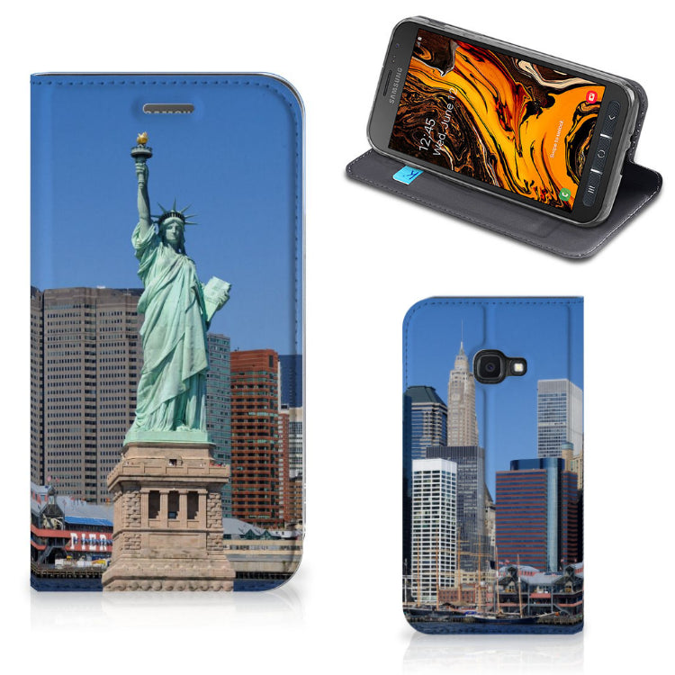 Samsung Galaxy Xcover 4s Book Cover Vrijheidsbeeld