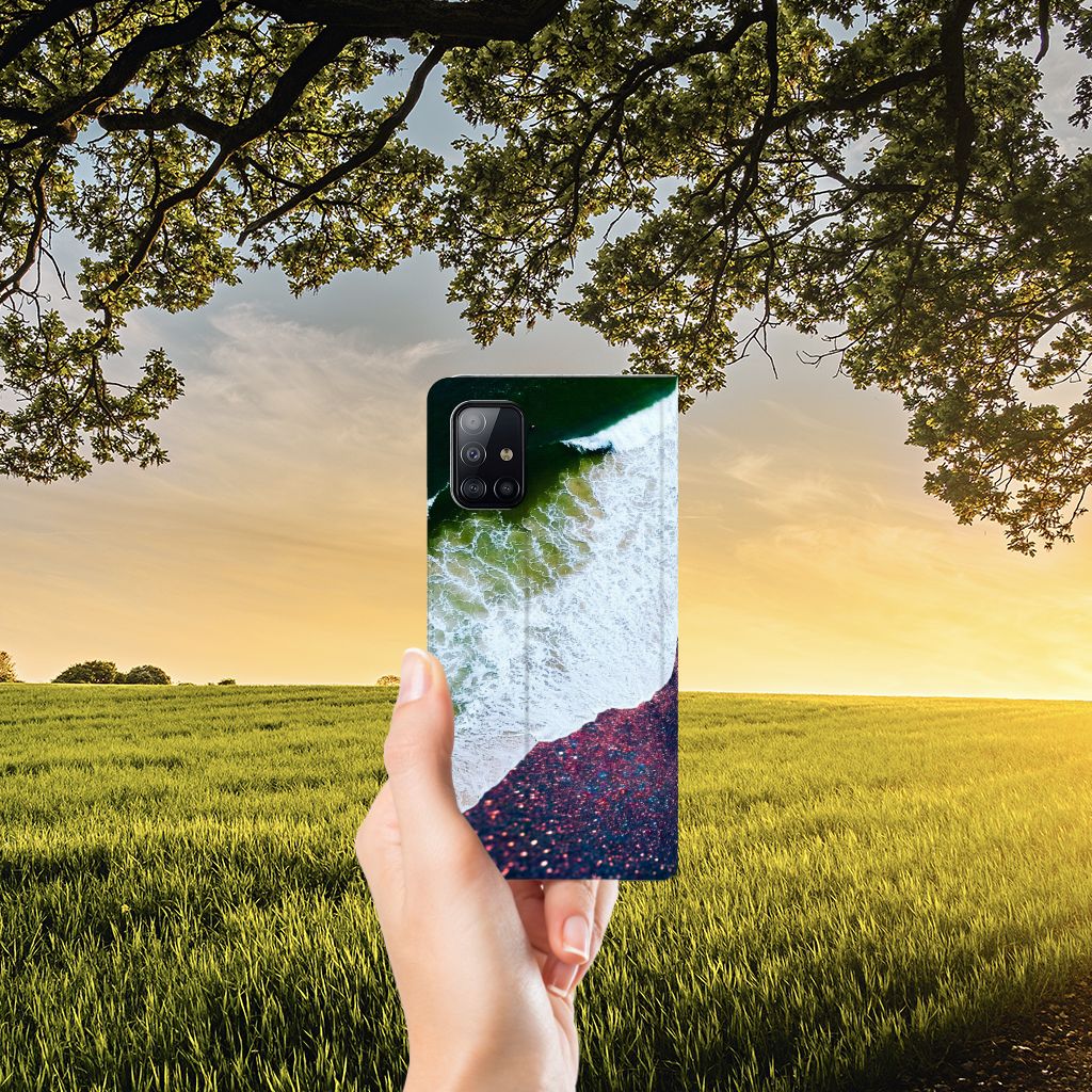 Samsung Galaxy A71 Stand Case Sea in Space - B2C Telecom