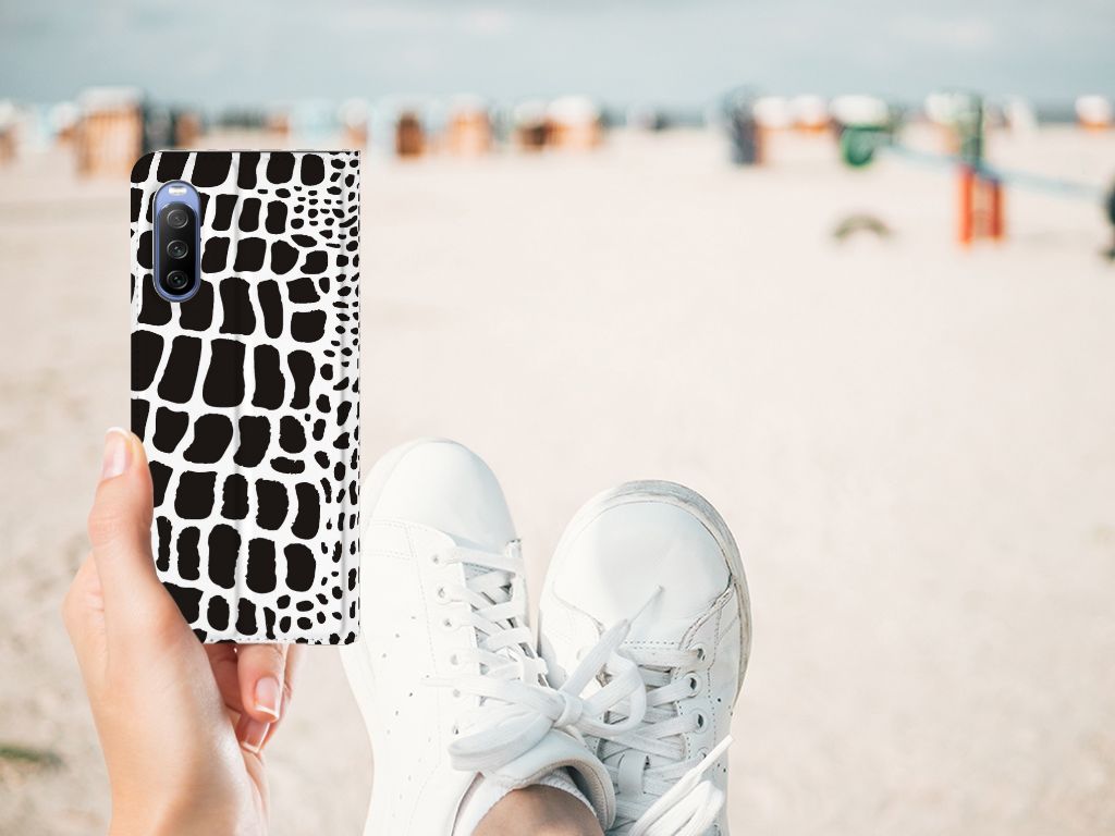 Sony Xperia 10 III Hoesje maken Slangenprint - B2C Telecom