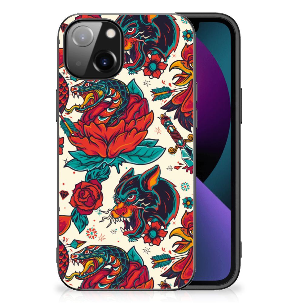 Silicone Back Case voor Apple iPhone 13 Old Skool B2C Telecom