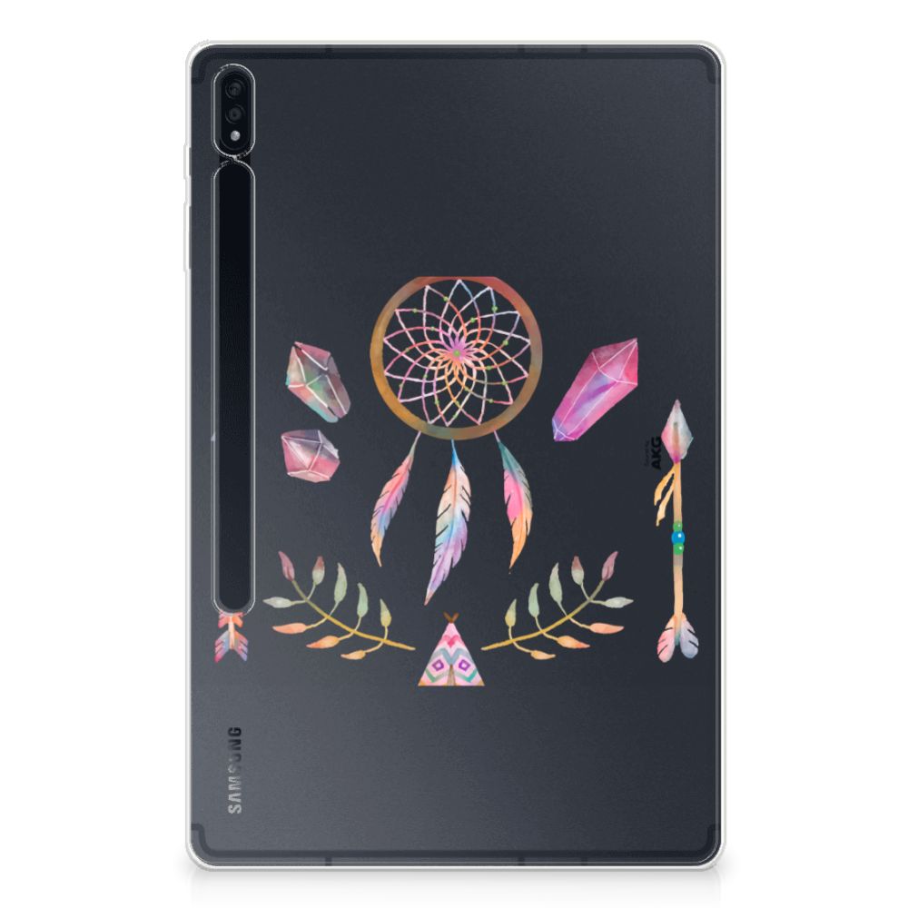 Samsung Galaxy Tab S7 Plus | S8 Plus Tablet Back Cover Boho Dreamcatcher