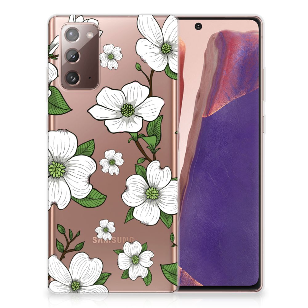 Samsung Note 20 TPU Case Dogwood Flowers