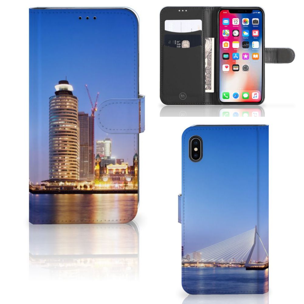 Apple iPhone Xs Max Flip Cover Rotterdam
