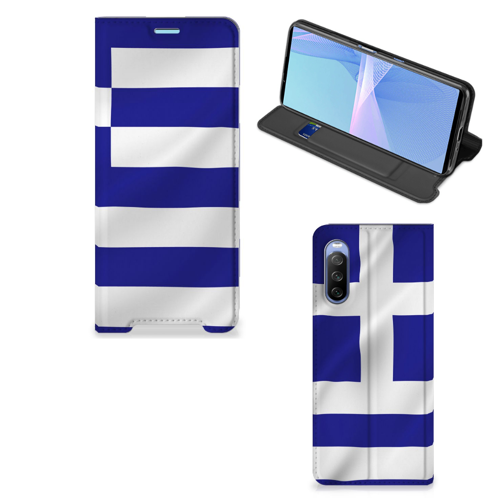 Sony Xperia 10 III Standcase Griekenland - B2C Telecom