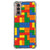 Samsung Galaxy S21 Plus Doorzichtige Silicone Hoesje Blokken B2C Telecom