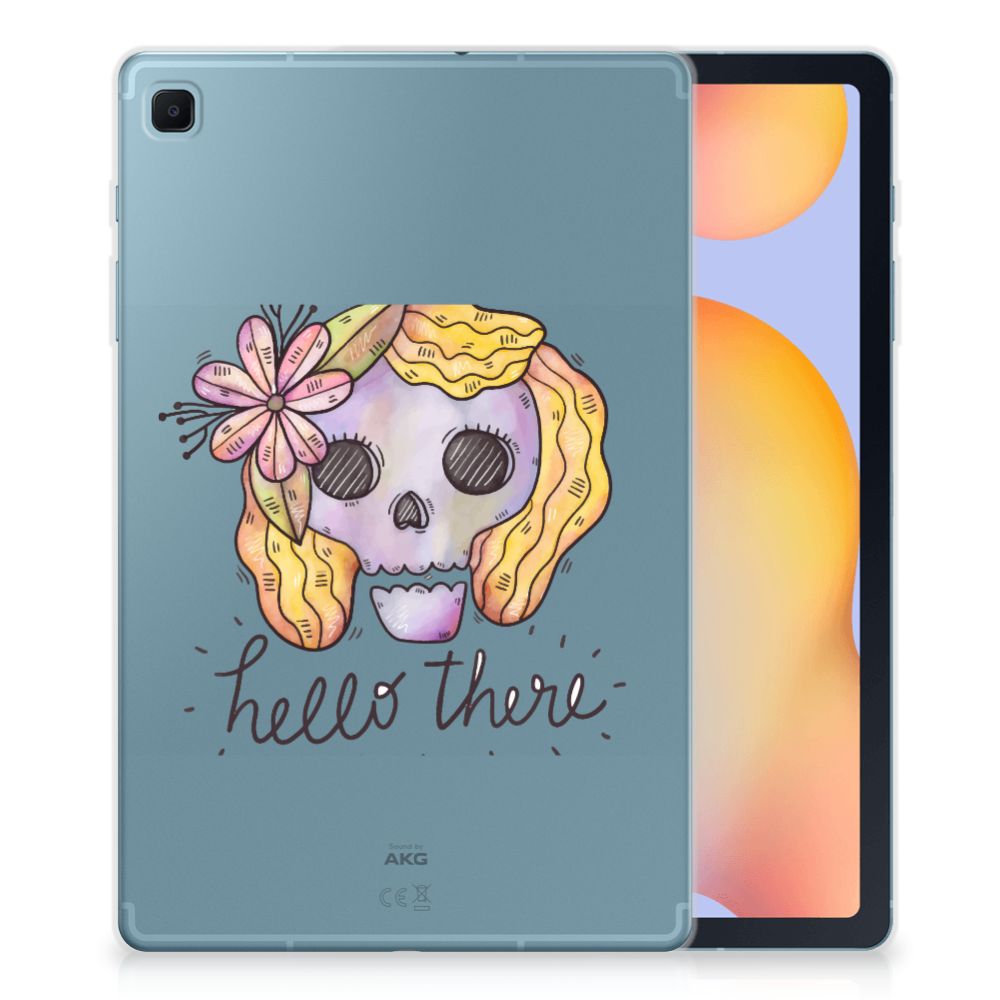 Tablet BackCover Samsung Galaxy Tab S6 Lite | S6 Lite (2022) Boho Skull
