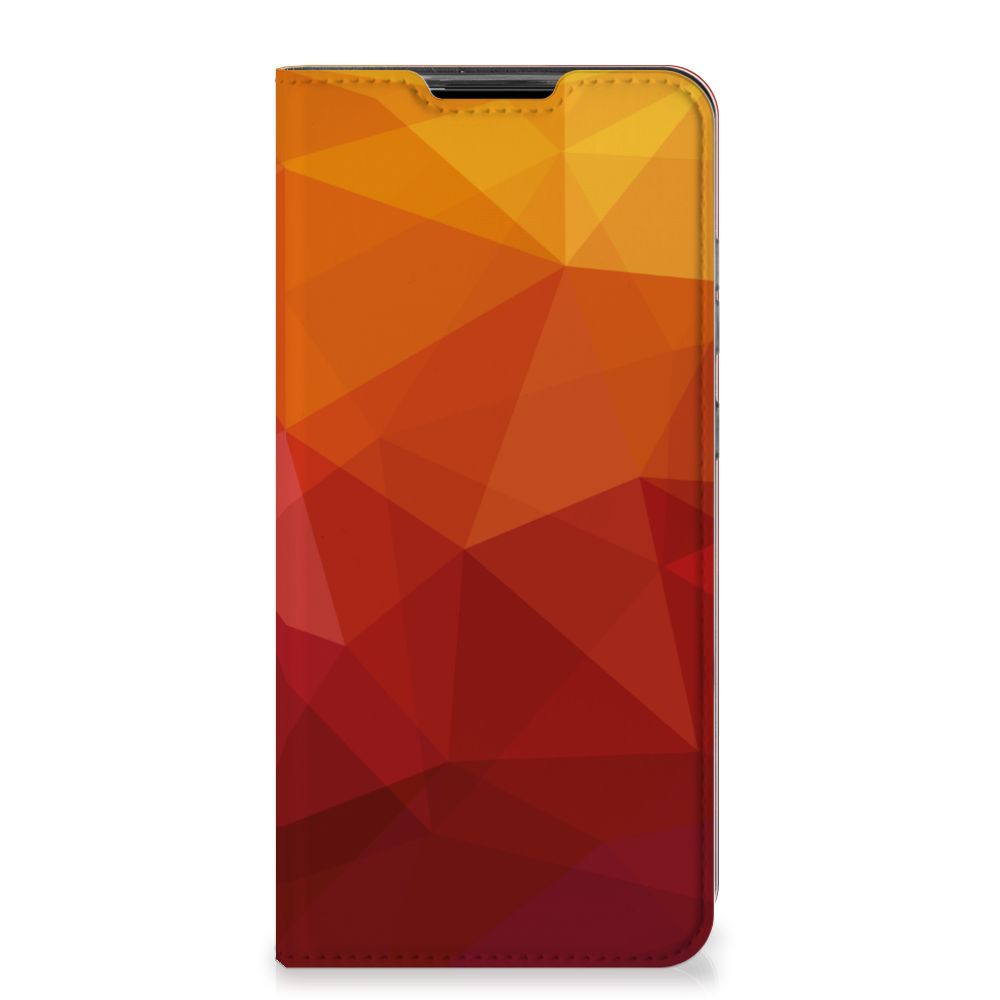 Stand Case voor Samsung Galaxy A72 (5G/4G) Polygon Red - B2C Telecom