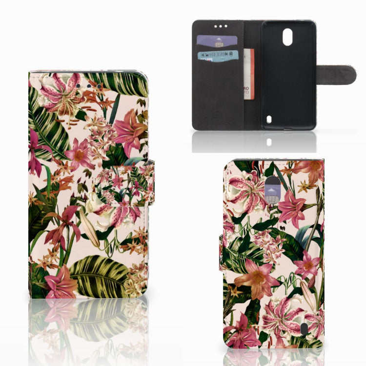 Nokia 2 Hoesje Flowers