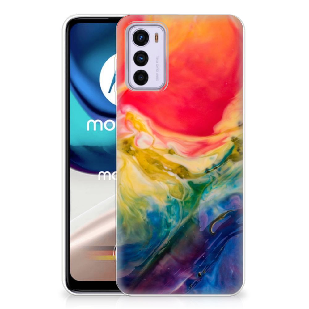 Hoesje maken Motorola Moto G42 Watercolor Dark