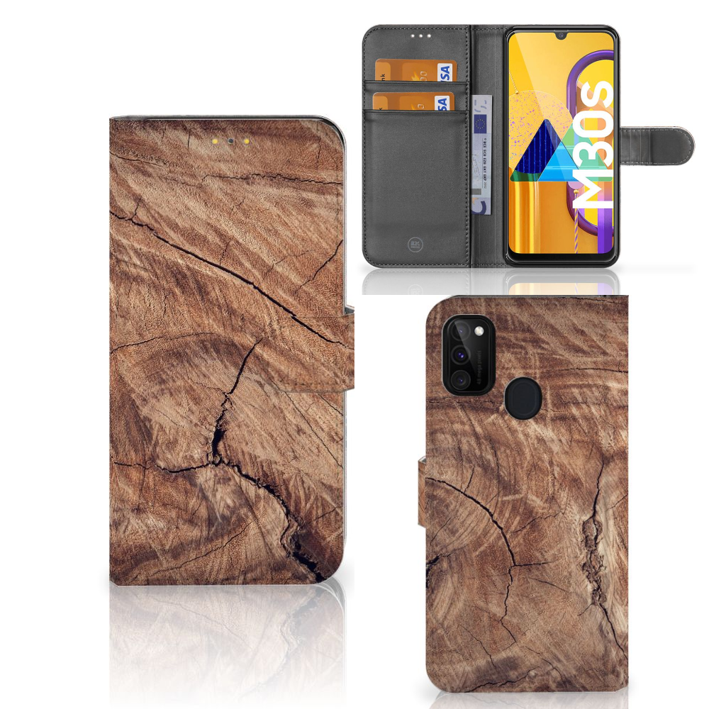 Samsung Galaxy M21 | M30s Book Style Case Tree Trunk