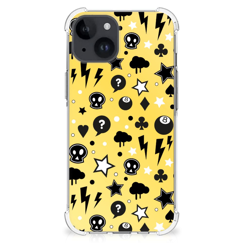 Extreme Case iPhone 15 Plus Punk Geel