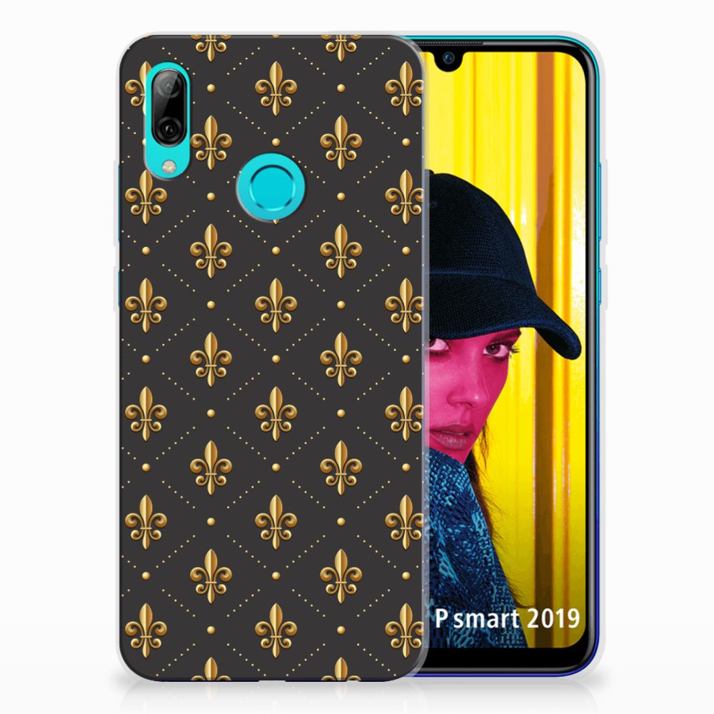 Huawei P Smart 2019 TPU bumper Franse Lelie