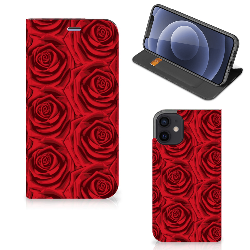 iPhone 12 Mini Smart Cover Red Roses - B2C Telecom