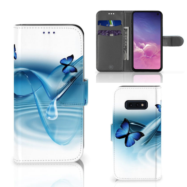 Samsung Galaxy S10e Telefoonhoesje met Pasjes Vlinders