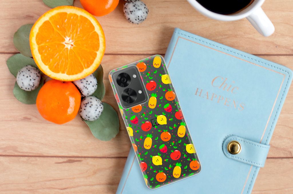 OnePlus Nord 2T Siliconen Case Fruits B2C Telecom