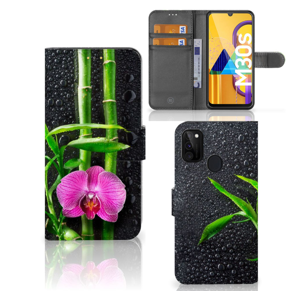 Samsung Galaxy M21 | M30s Hoesje Orchidee