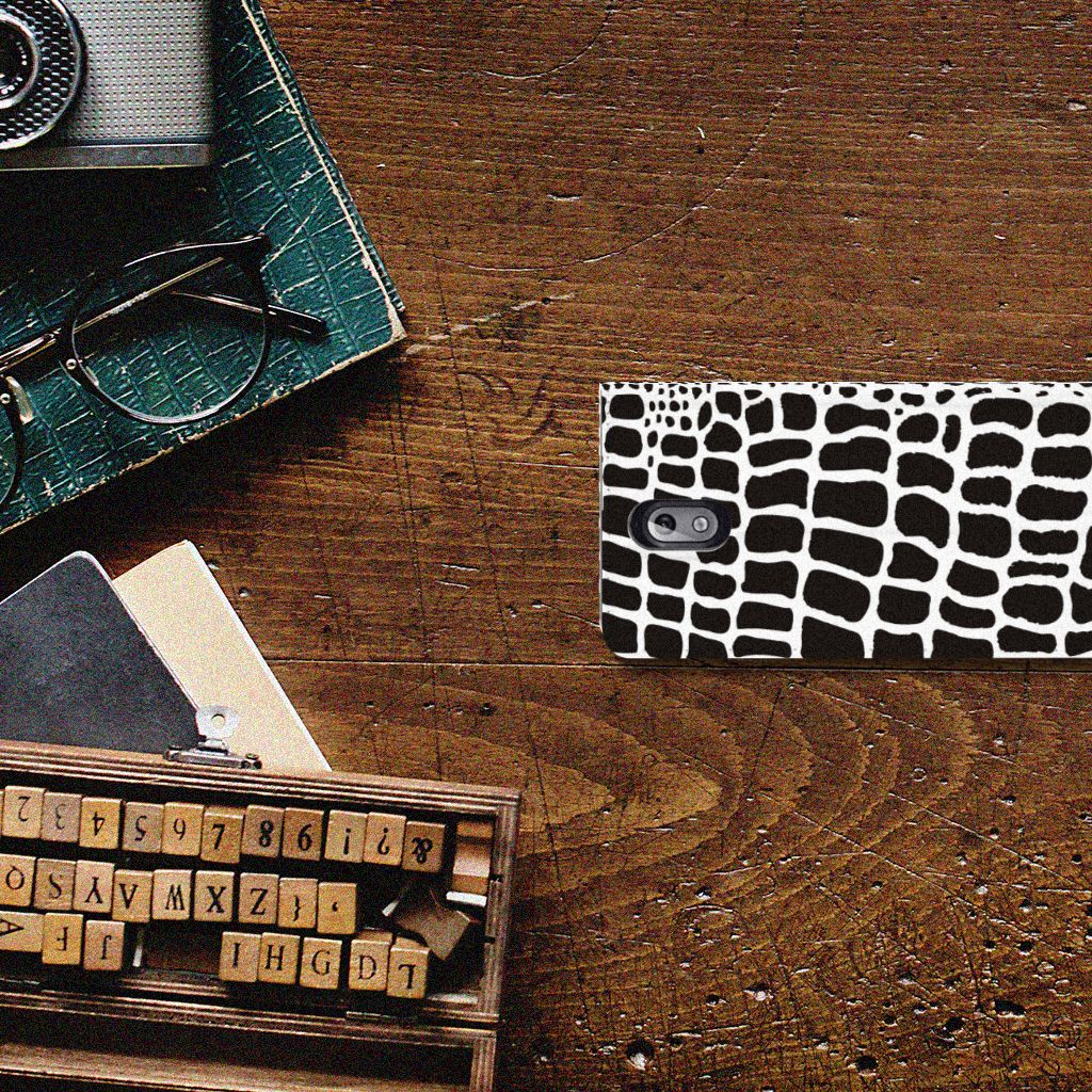 Nokia 3.1 (2018) Hoesje maken Slangenprint