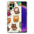 OPPO Find X5 Dierenprint Telefoonhoesje Vrolijke Uilen B2C Telecom