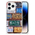 iPhone 14 Pro Anti-shock Hoesje met foto Kentekenplaten B2C Telecom