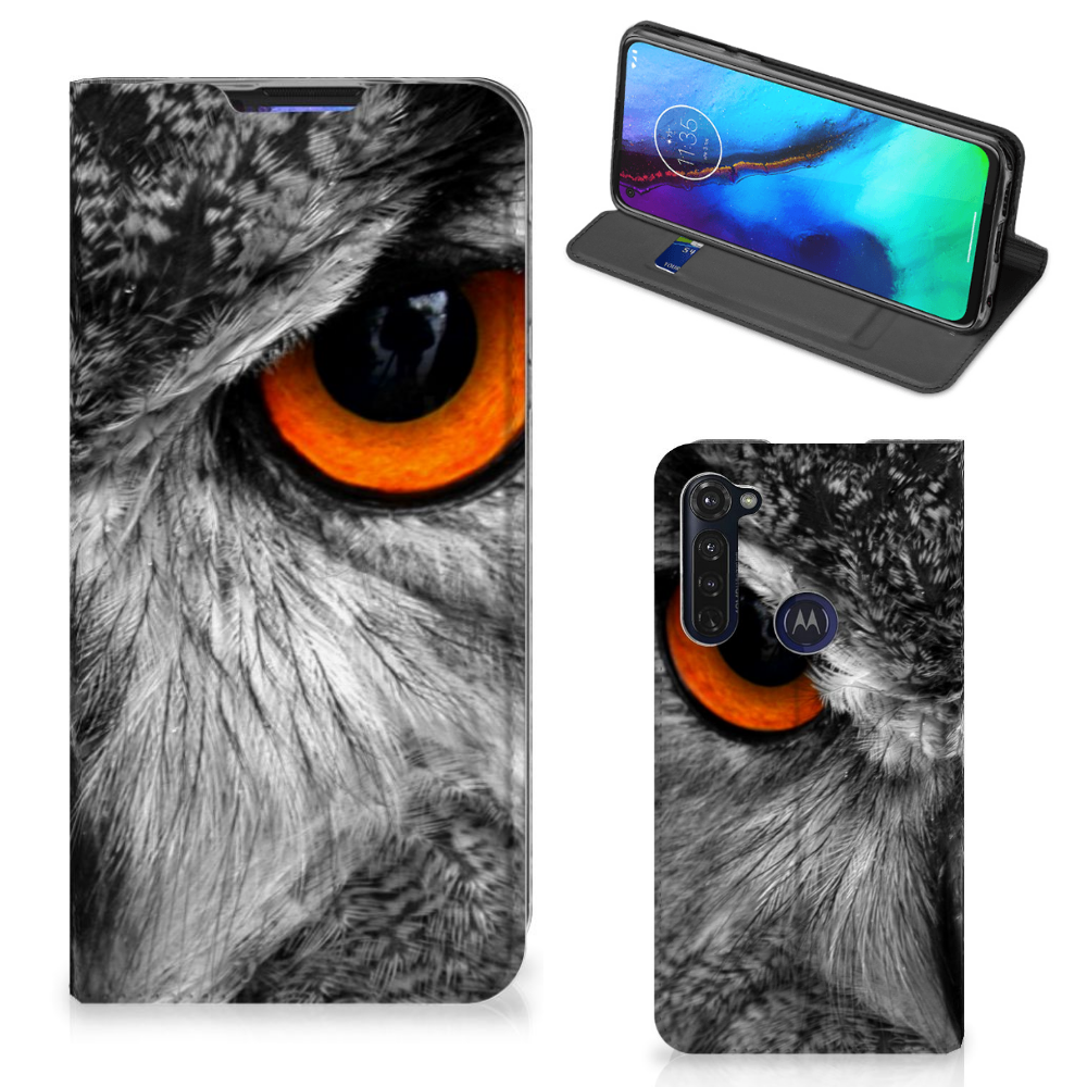 Motorola Moto G Pro Hoesje maken Uil - B2C Telecom