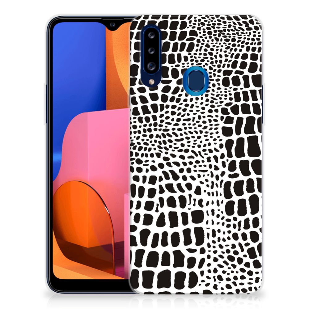 Samsung Galaxy A20s TPU Hoesje Slangenprint B2C Telecom