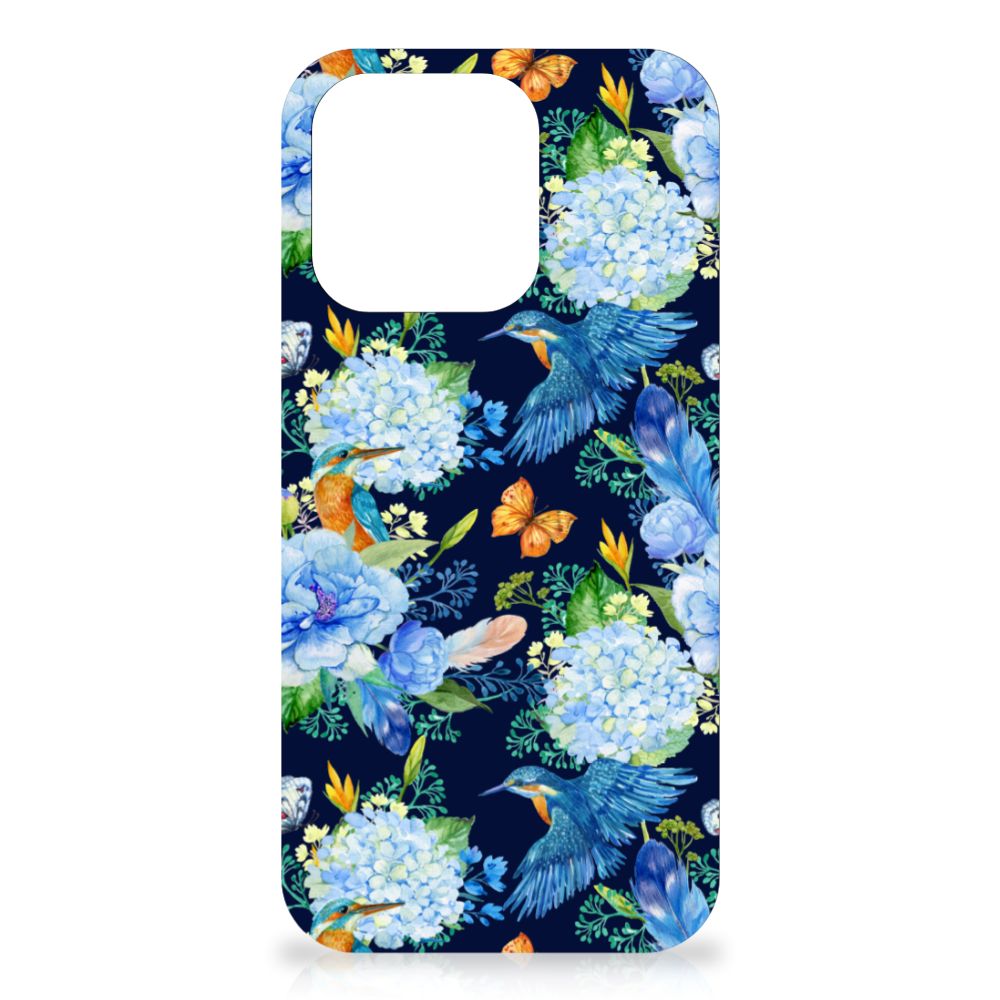 TPU Hoesje voor iPhone 15 Pro IJsvogel