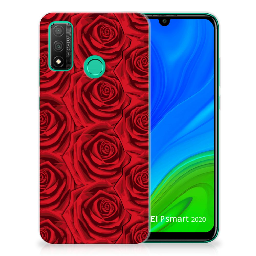 Huawei P Smart 2020 TPU Case Red Roses B2C Telecom